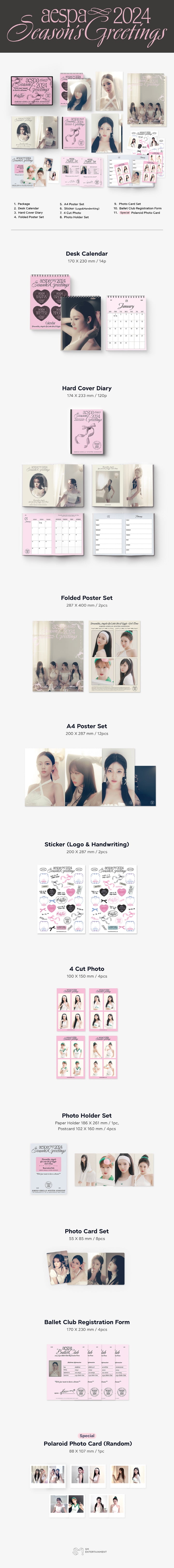 AESPA - [2024 Season's Greeting] – kpopalbums.com
