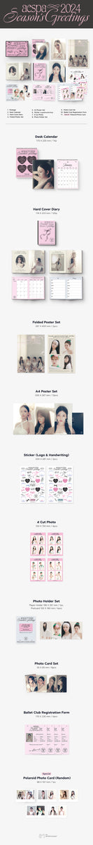 AESPA - [2024 Season's Greeting] – kpopalbums.com