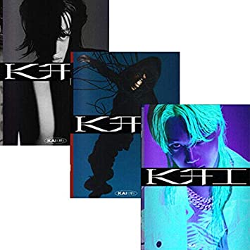 EXO Kai KA - [I] (1st Solo Mini Album PHOTOBOOK Version 3 Cover SET)