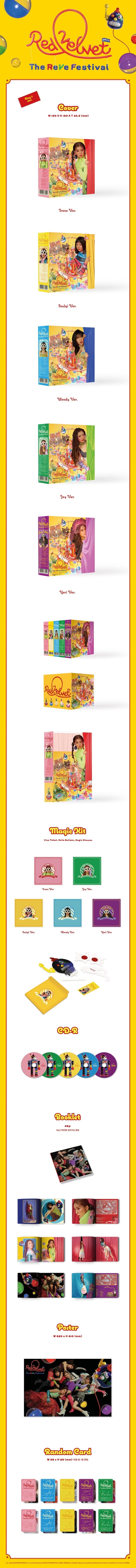 Red Velvet 6th Mini Album - The ReVe Festival Day 1 (Day 1