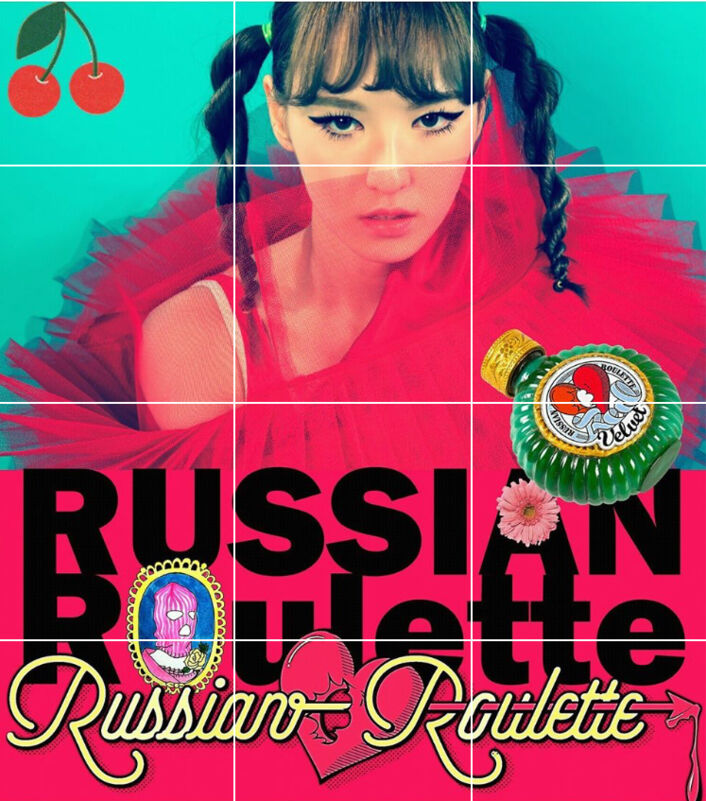Red Velvet - RUSSIAN ROULETTE (3rd Mini Album) CD+Booklet+Lyrics+Photocard