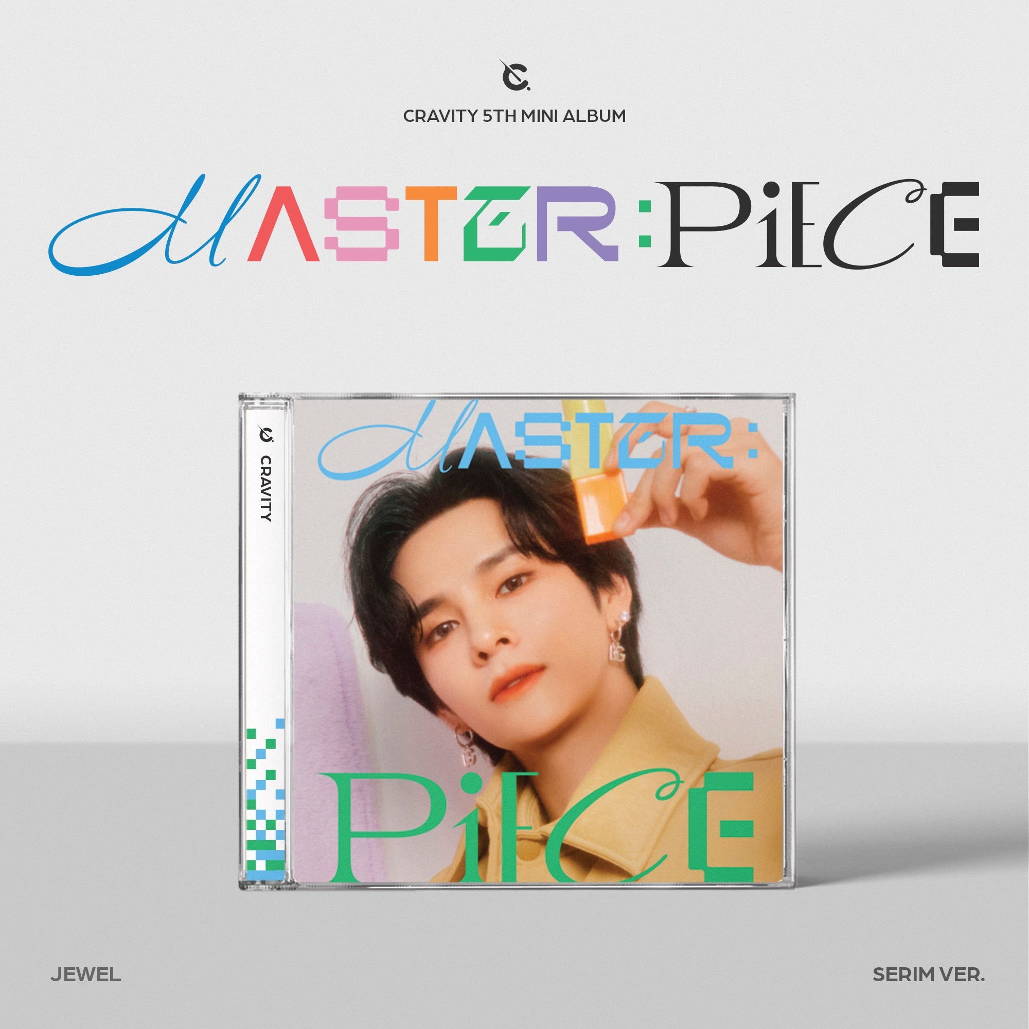 CRAVITY - [MASTER:PIECE] (5th Mini Album JEWEL CASE SERIM