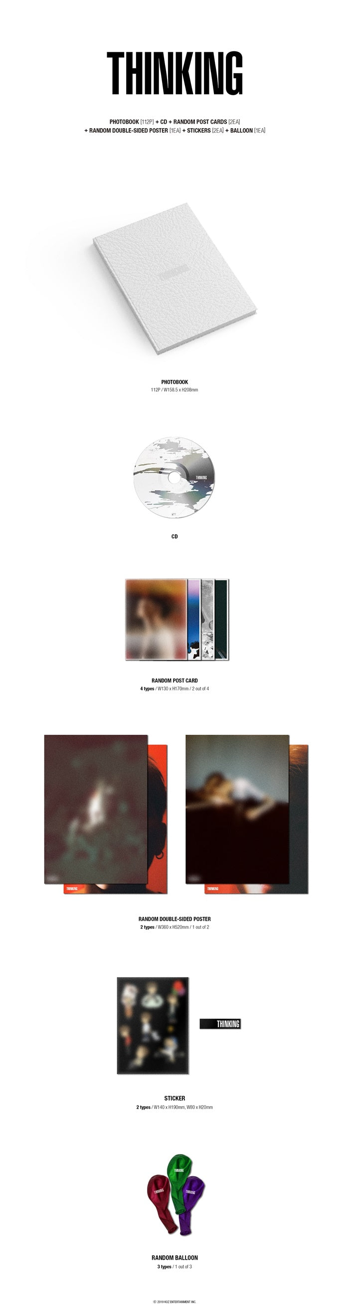 Block B Zico - [Thinking] (1st Album) – kpopalbums.com