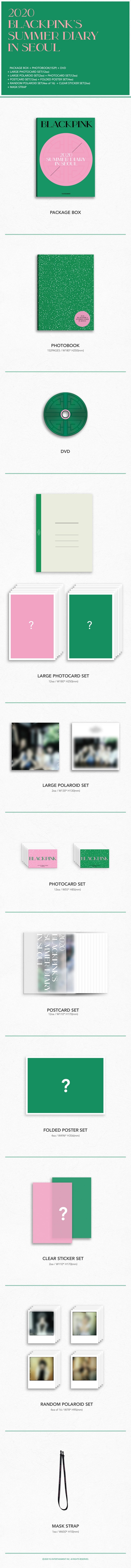 1 DVD
1 Photo Book (152 pages)
1 Large Photo Card Set (12 cards)
2 Large Polaroids
1 Photo Card Set (12 cards)
1 Postcard ...