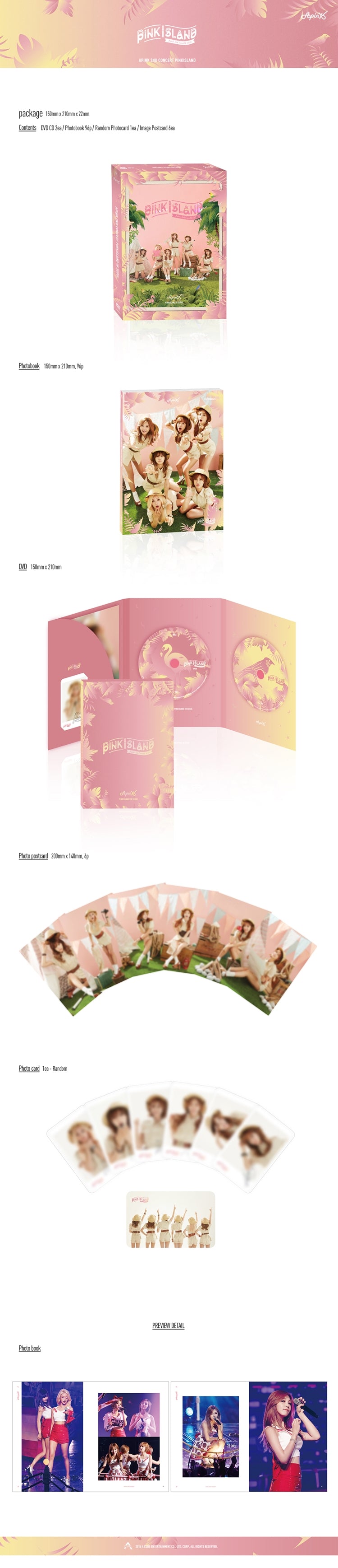 APINK - [PINK ISLAND] (2nd Concert DVD) – kpopalbums.com