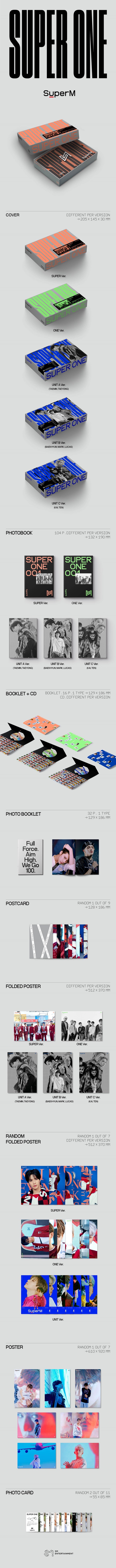 1 CD
2 Folding Poster On Packs
1 Photo Book (104 pages)
1 Booklet (32 pages)
1 Post
