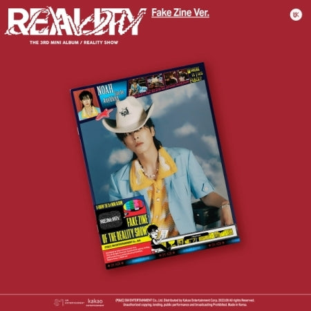U-KNOW YOONHO - [Reality Show] (3rd Mini Album FAKE ZINE (B) Version)