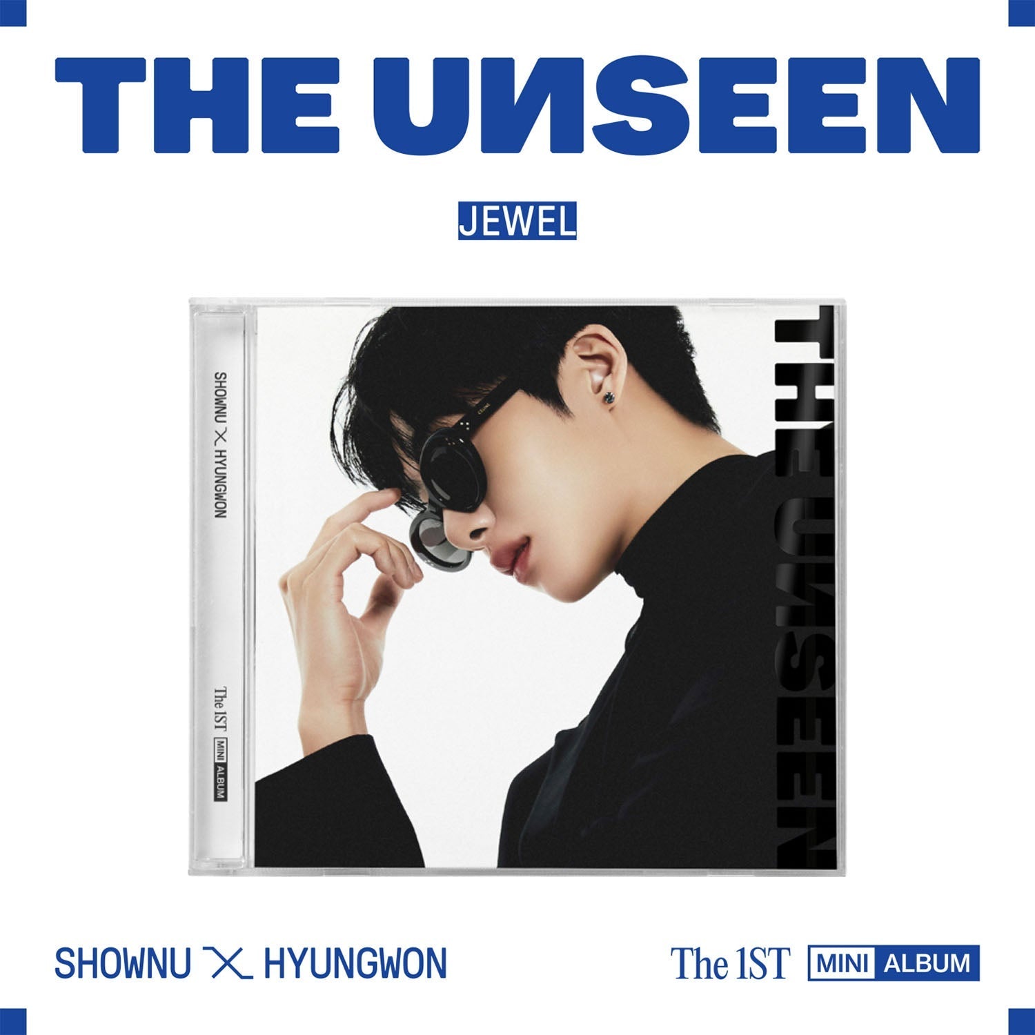 SHOWNU X HYUNGWON - [THE UNSEEN] (1st Mini Album DIGIPACK HYUNGWON Version)