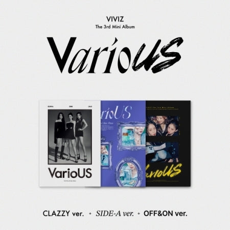 VIVIZ - [VarioUS] (3rd Mini Album OFF&ON Version