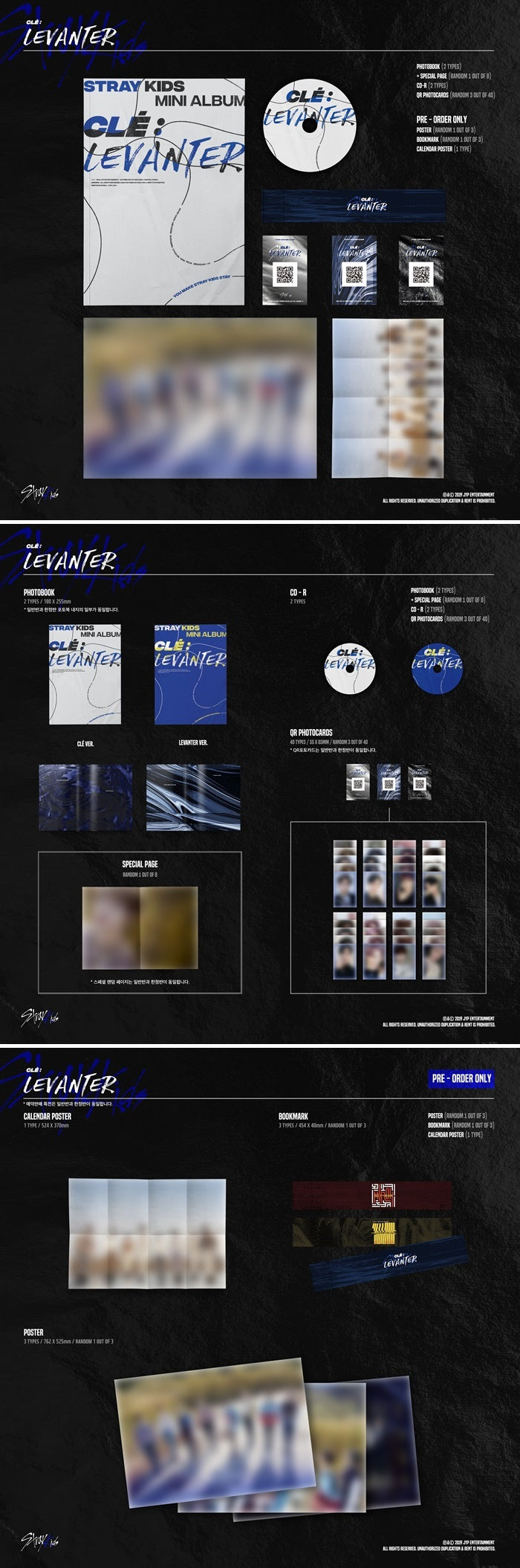 Stray Kids, released the final version of the 'Cle' series mini album 'Cle : LEVANTER' on December 9th! - Participate in w...