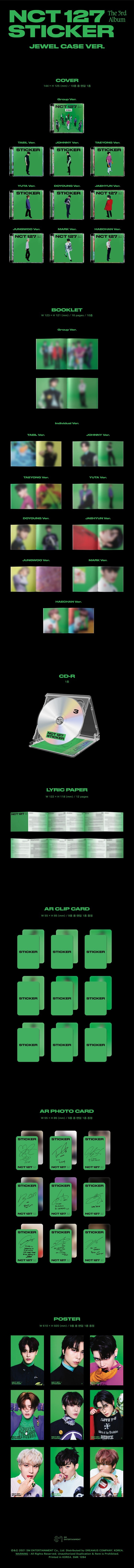 (Vol.3) Album Extra Photocard Set...