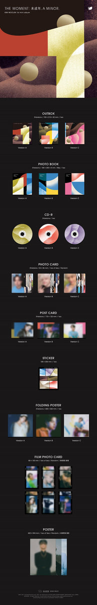 KIM WOOJIN - [The moment : 未成年, A MINOR.] (1st Mini Album 3