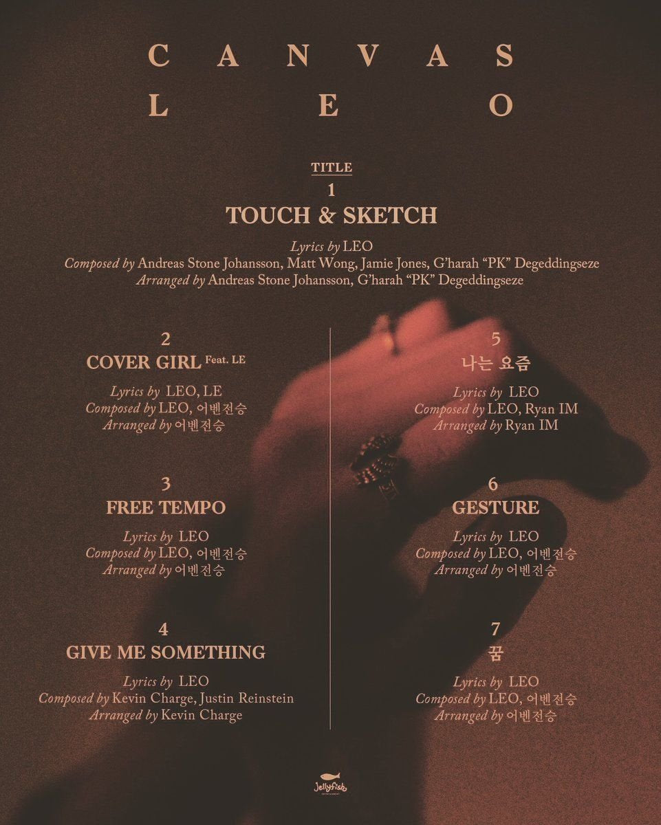 VIXX LEO CANVAS 1ST MINI ALBUM - Kpop USA