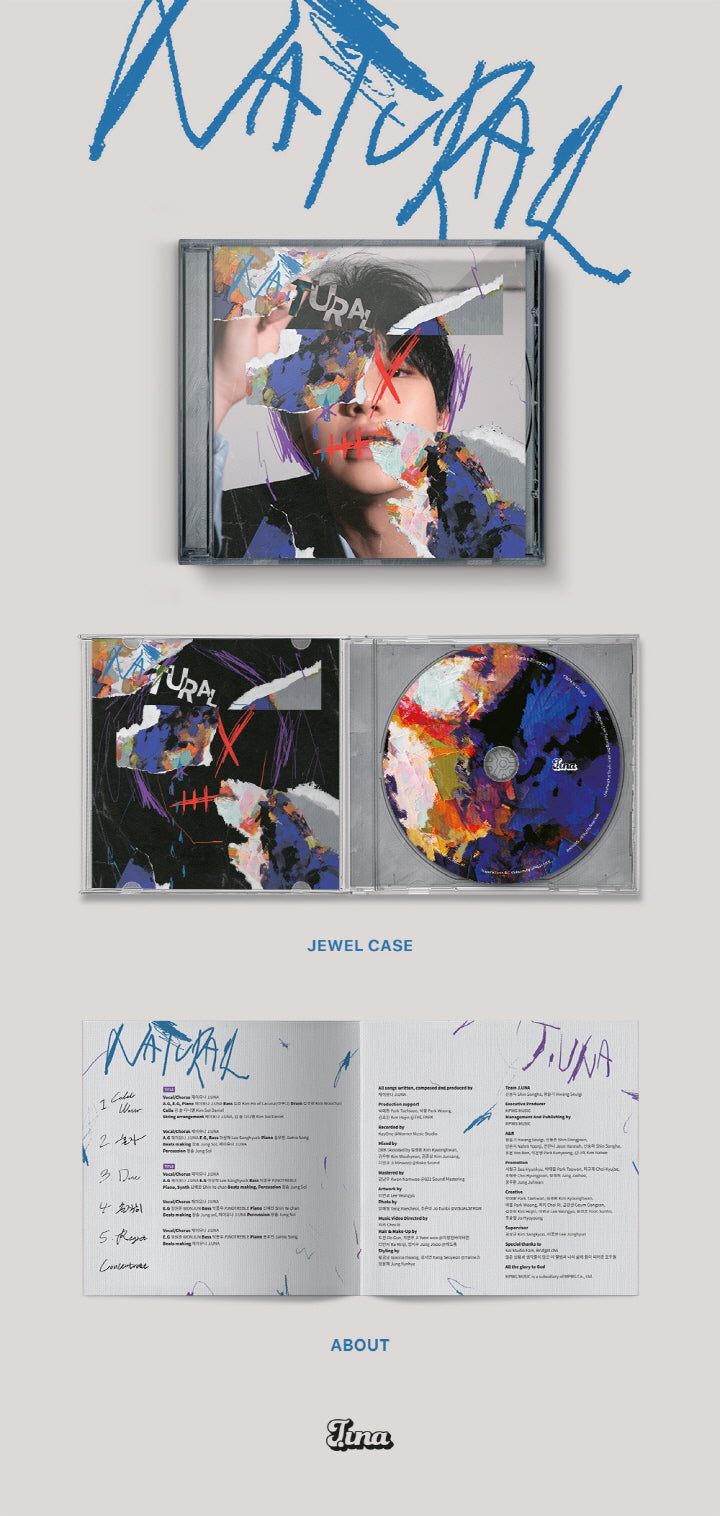 J.UNA - [Natural] – kpopalbums.com