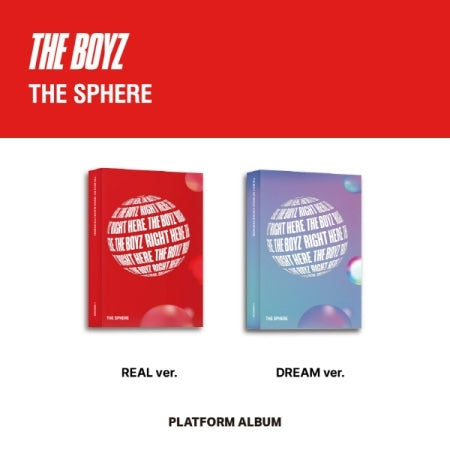 THE BOYZ - [THE SPHERE] (1st Single Album PLATFORM 2 Version SET)