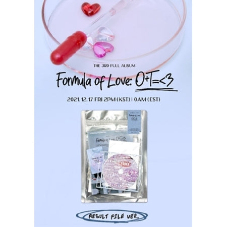 TWICE - [FORMULA OF LOVE: O+T=<3] (3rd Album RESULT FILE