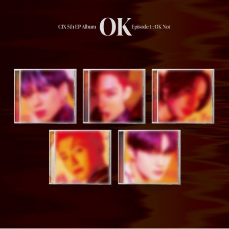 CIX - [OK EPISODE 1 : OK NOT] 5th EP Album JEWEL CASE HYUNSUK Version
