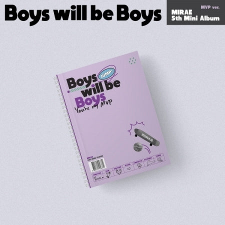 MIRAE - [Boys will be Boys] (5th Mini Album MVP Version)