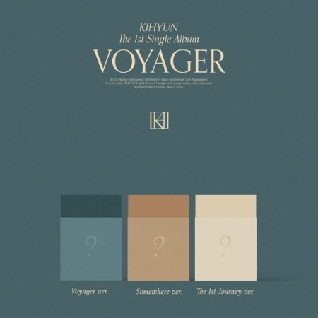 KIHYUN - [VOYAGER] (1st Single Album RANDOM Version)