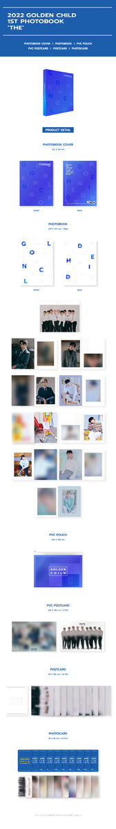【新品・未開封】2022 GOLDEN CHILD PHOTOBOOK THE Golden Child - [THE] (2022 GOLDEN CHILD 1st Photo Book
