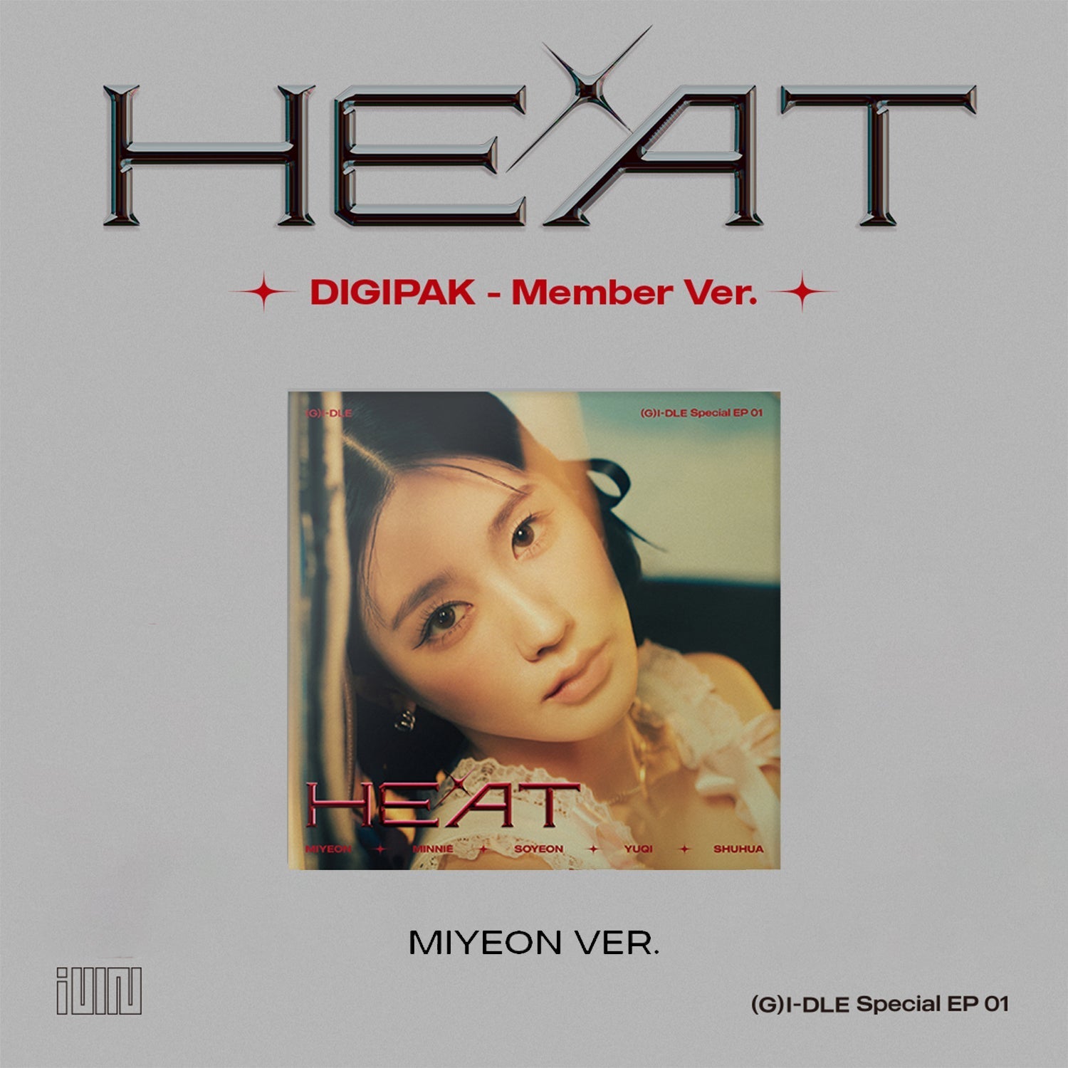 G)I-DLE - [HEAT] (Special Album DIGIPAK MIYEON Version