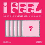 (G)I-DLE - [I FEEL] 6th Mini Album JEWEL CASE 5 Version SET