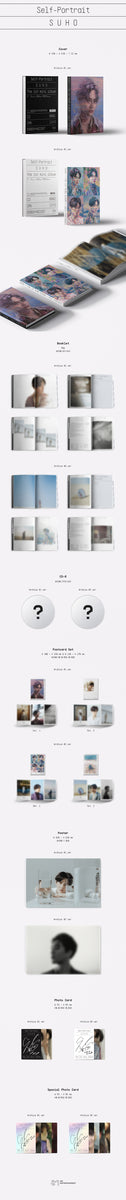 EXO - EXO スホ SUHO self portrait ソロ トレカ 全種　まとめ EXO スホ SUHO self portrait ソロ トレカ 6枚セット K-POP/アジア
