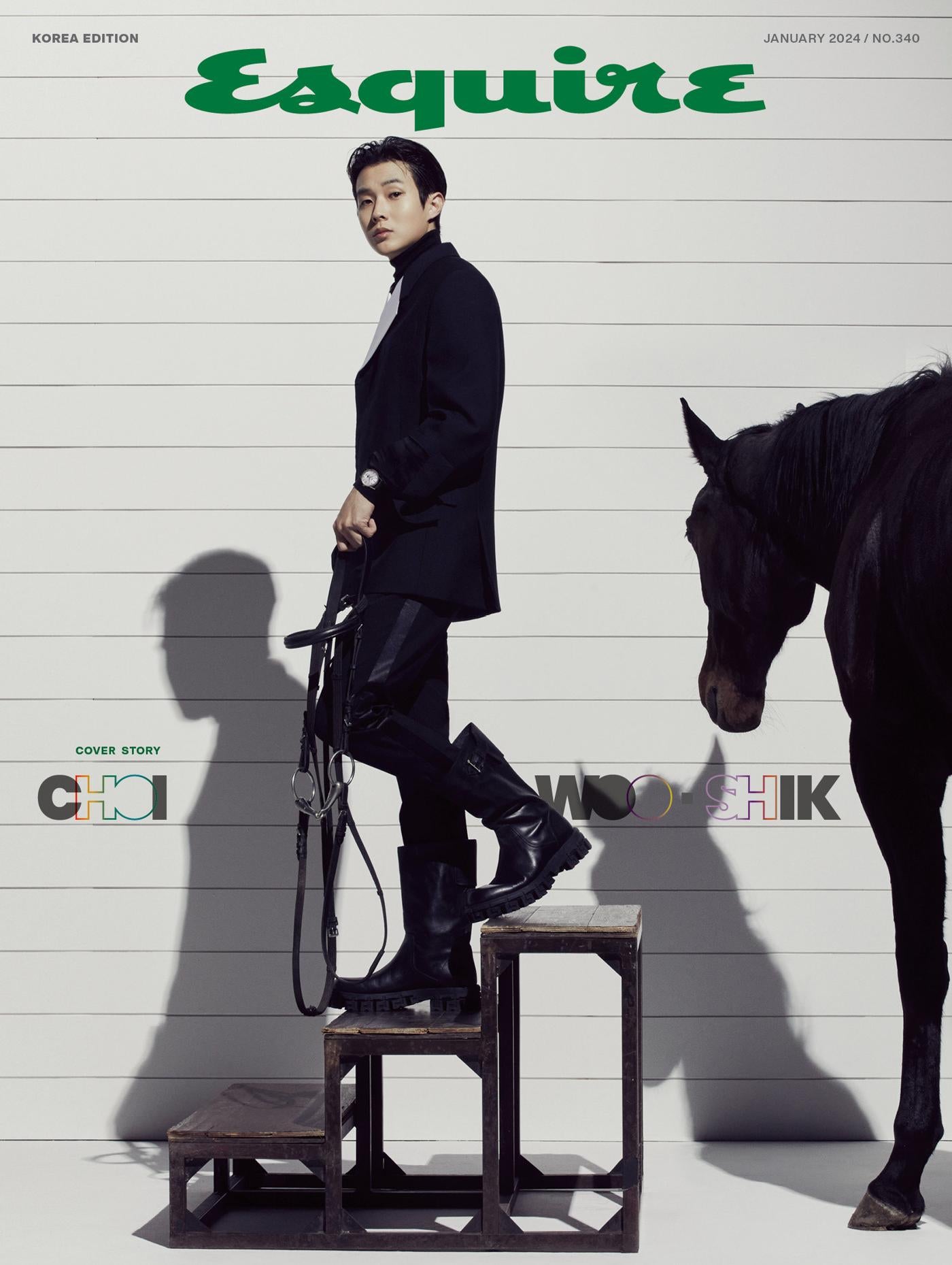 ESQUIRE 2024.01 CHOI WOO SHIK C Type