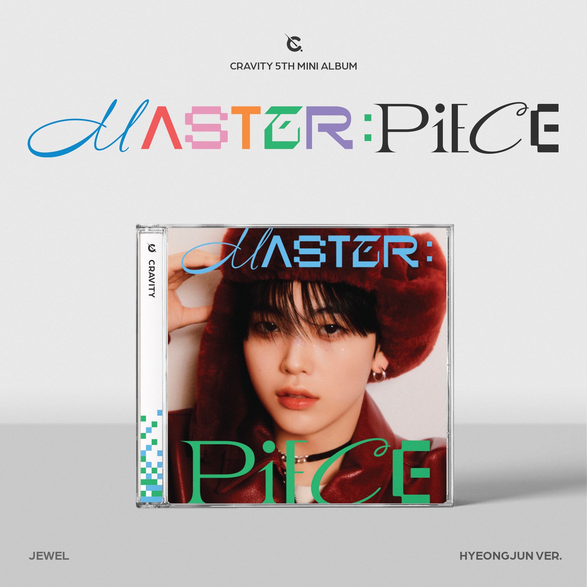 CRAVITY - [MASTER:PIECE] (5th Mini Album JEWEL CASE HYEONGJUN Version