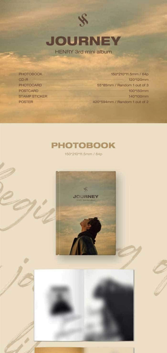 【中古】 HENRY / 3rd Mini Album: JOURNEY 42aec1fcfed91bdd010f59beaca6a1
