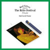 SM Official Goods Red Velvet 'The Reve Festival Finale Wall Scroll Poster' Joy Version Unfolded Poster In Tube+Message Pho...