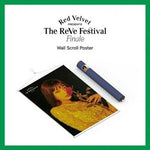 SM Official Goods Red Velvet 'The Reve Festival Finale Wall Scroll Poster' Joy Version Unfolded Poster In Tube+Message PhotoCard SET+Tracking Kpop Sealed