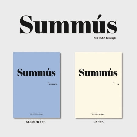 SEVENUS - [SUMMUS] (1st Single Album RANDOM Version)