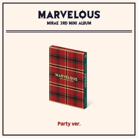 MIRAE - [Marvelous] (3rd Mini Album PARTY Version)
