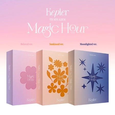 KEP1ER - [MAGIC HOUR] (5th Mini Album 3 Version SET)
