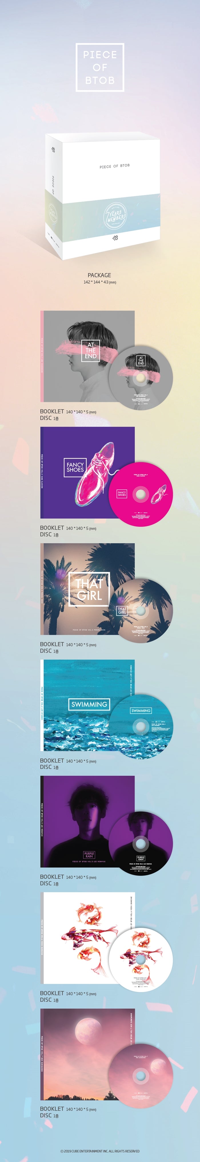 BTOB - [Piece of BTOB] (Compilation Album) – kpopalbums.com