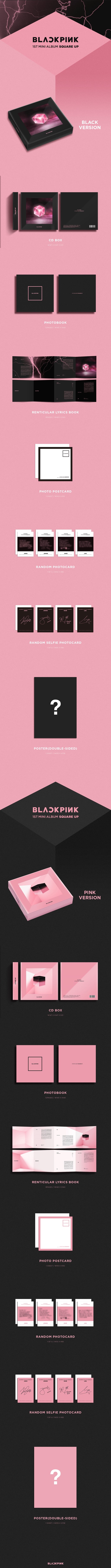 BLACKPINK 1ST MINI ALBUM [SQUARE UP] BLACKPINK, which debuted on August 8, 2016, is YG’s representative girl group, which ...