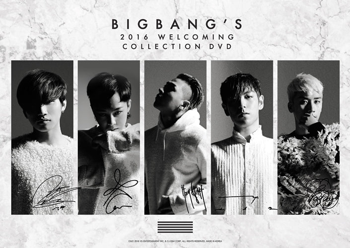 BIGBANG - [2016 WELCOMING COLLECTION DVD] ((1 DISC)) – kpopalbums.com