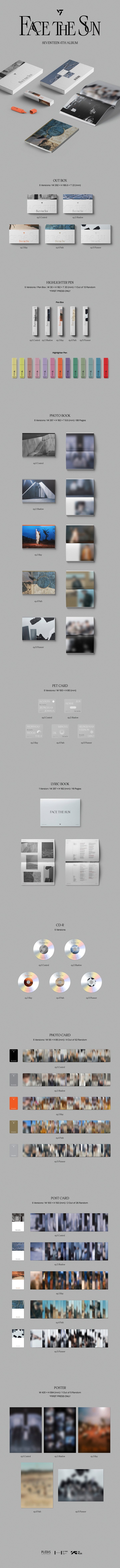 SEVENTEEN - [Face the Sun] 4th Album EP.5 PIONEER Version