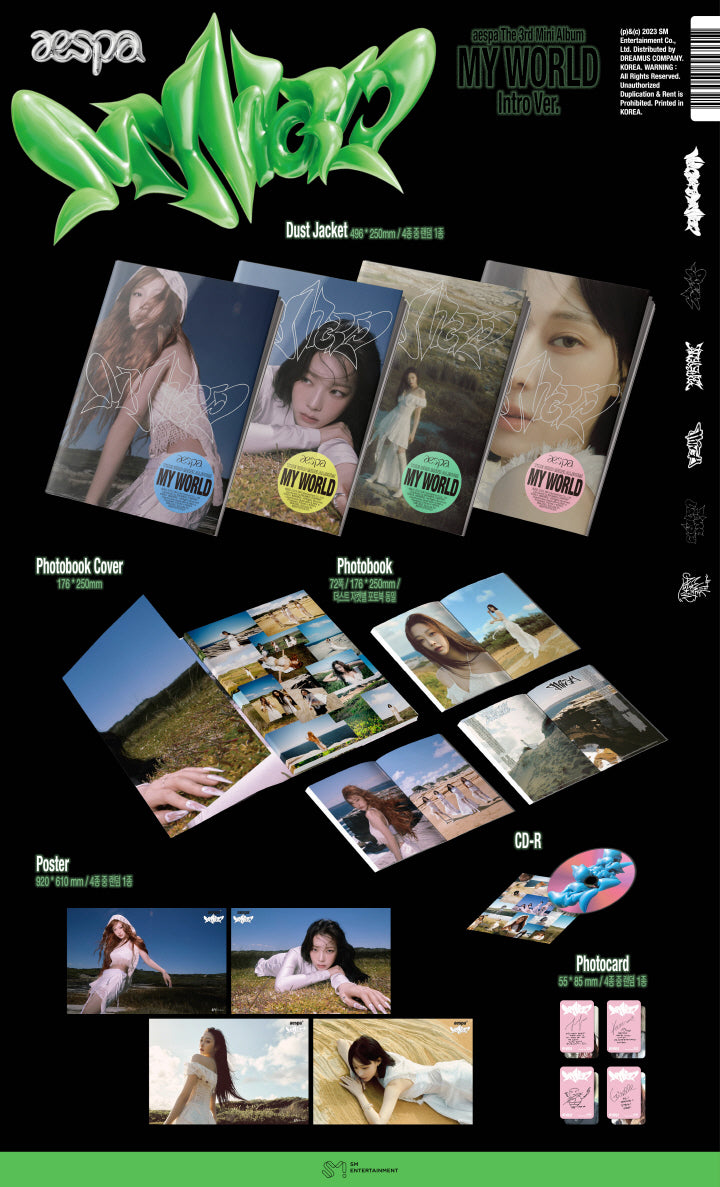 1 CD
1 Photo Book (72 pages)
1 Photo Card (random out of 4 types)