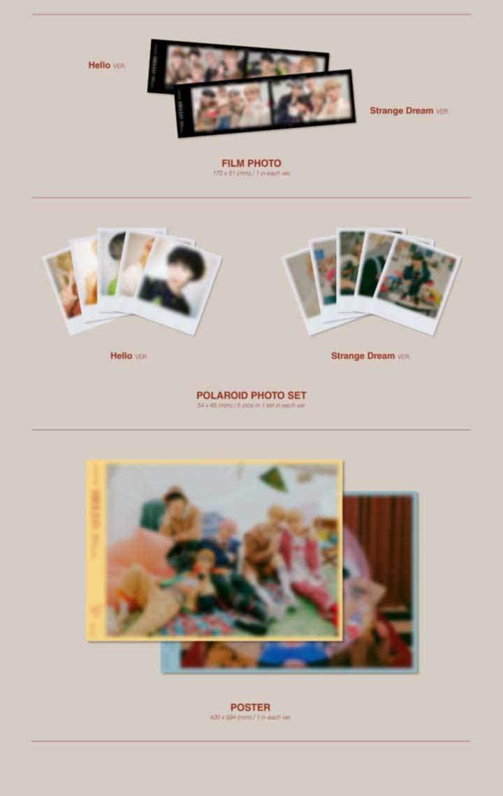 1 CD
1 Photo Book (84 pages)
1 Individual Photo Card (random out of 10 types)
1 Photo Card Frame
1 Folding Poster (random ...