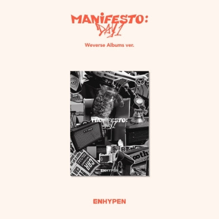 ENHYPEN manifesto weverse USA ソンフン ENHYPEN - [MANIFESTO : DAY 1] (WEVERSE Albums Version