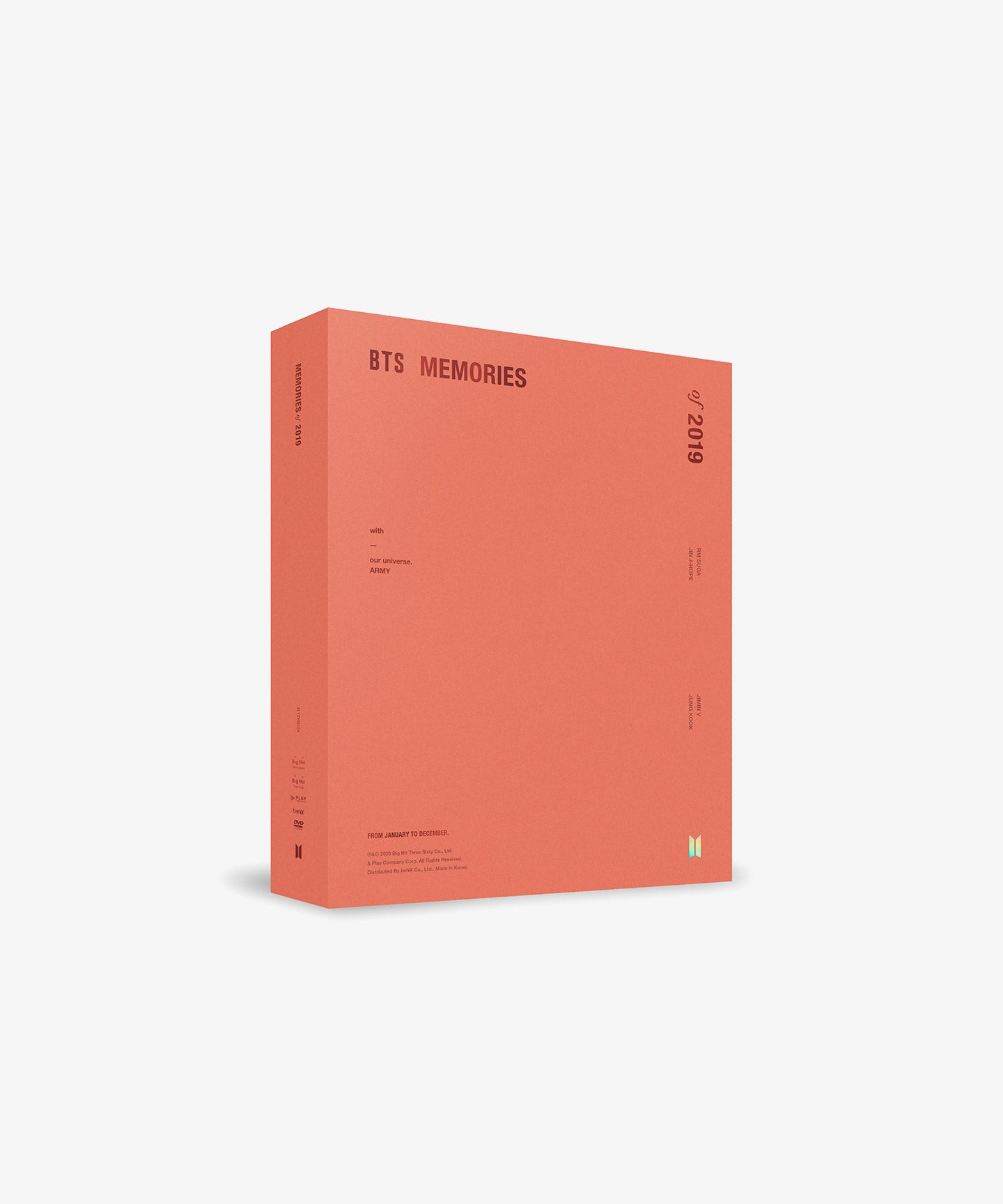 K-POP・アジア BTS 2019 Memories BTS - [MEMORIES OF 2019] (DVD) – kpopalbums.com