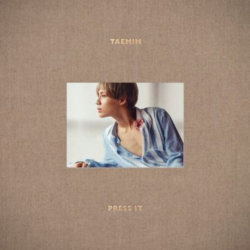 SHINEE TAEMIN - [PRESS IT] (1st Album BEIGE B Cover)