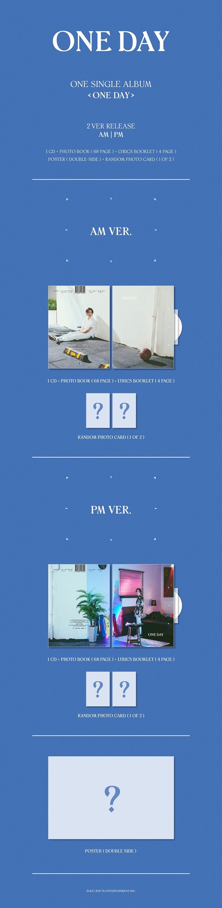 1 CD
1 Photo Book (68 pages)
1 Booklet (4 pages)
1 Random Photo Card