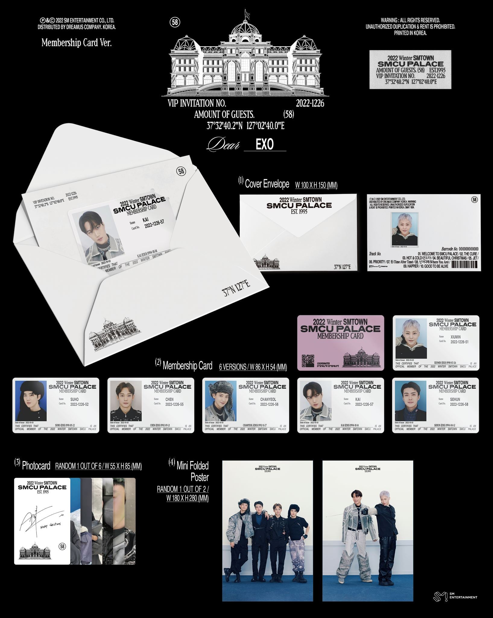 '2022 Winter SMTOWN : SMCU PALACE' released on December 26th! Various collaboration expectations UP! Pre-order starts toda...
