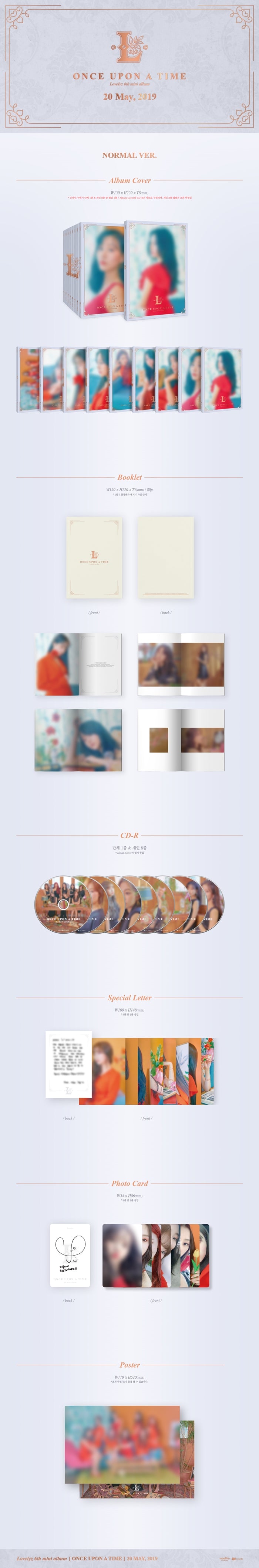 Once Upon A Time: 6th Mini Album (ランダムバー 6th Mini Album: ONCE UPON A TIME (ランダムカバー・バージョン