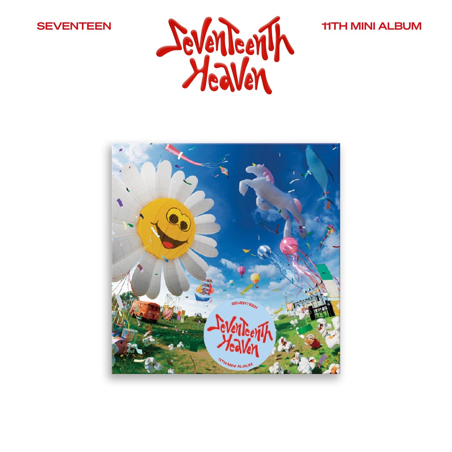 SEVENTEEN - [SEVENTEENTH HEAVEN] 11th Mini Album PM 2:14 Version