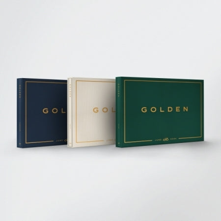JUNG KOOK (BTS) - [GOLDEN] 3 Version SET + WEVERSE Gifts