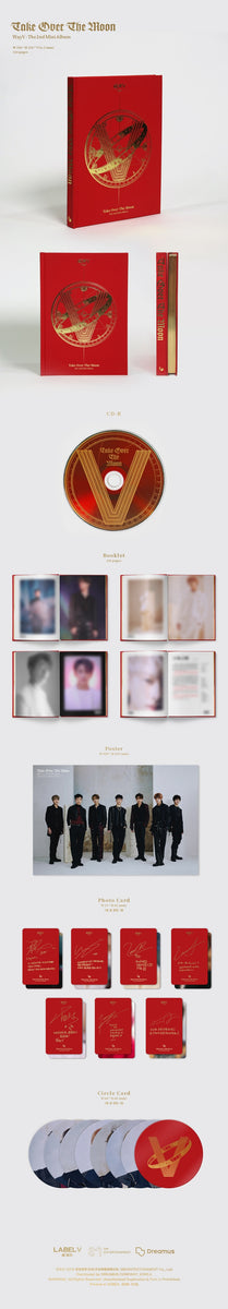 WAYV - [TAKE OVER THE MOON] (2nd Mini Album) – kpopalbums.com